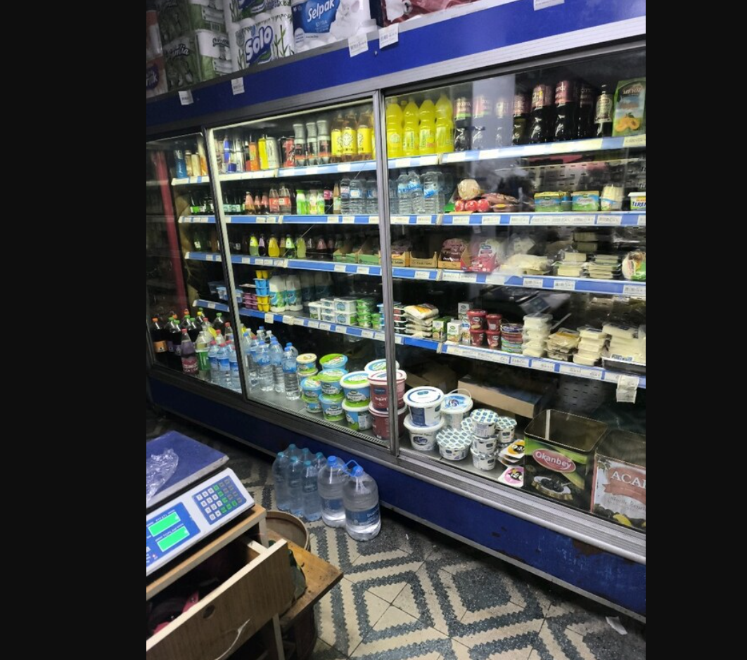 ikinci el şarküteri dolabı