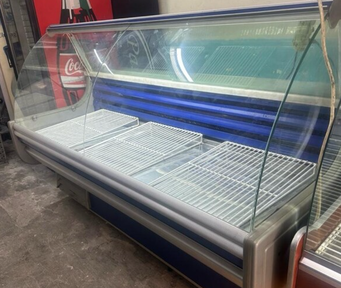 şarküteriler için özel kasap vitrin dolabı